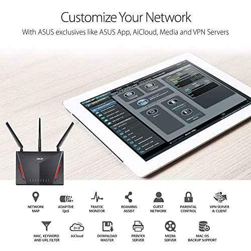 Buy Tenda AC10 AC1200 1 to 2 Gbps V1.0 Wireless Smart Dual-Band Gigabit WiFi  Router, MU-MIMO, 4 Gigabit Ports, 867Mbps/5 GHz+ 300Mbps /2.4GHz, Support  VPN Server, WiFi Schedule, (Black, Not a Modem)